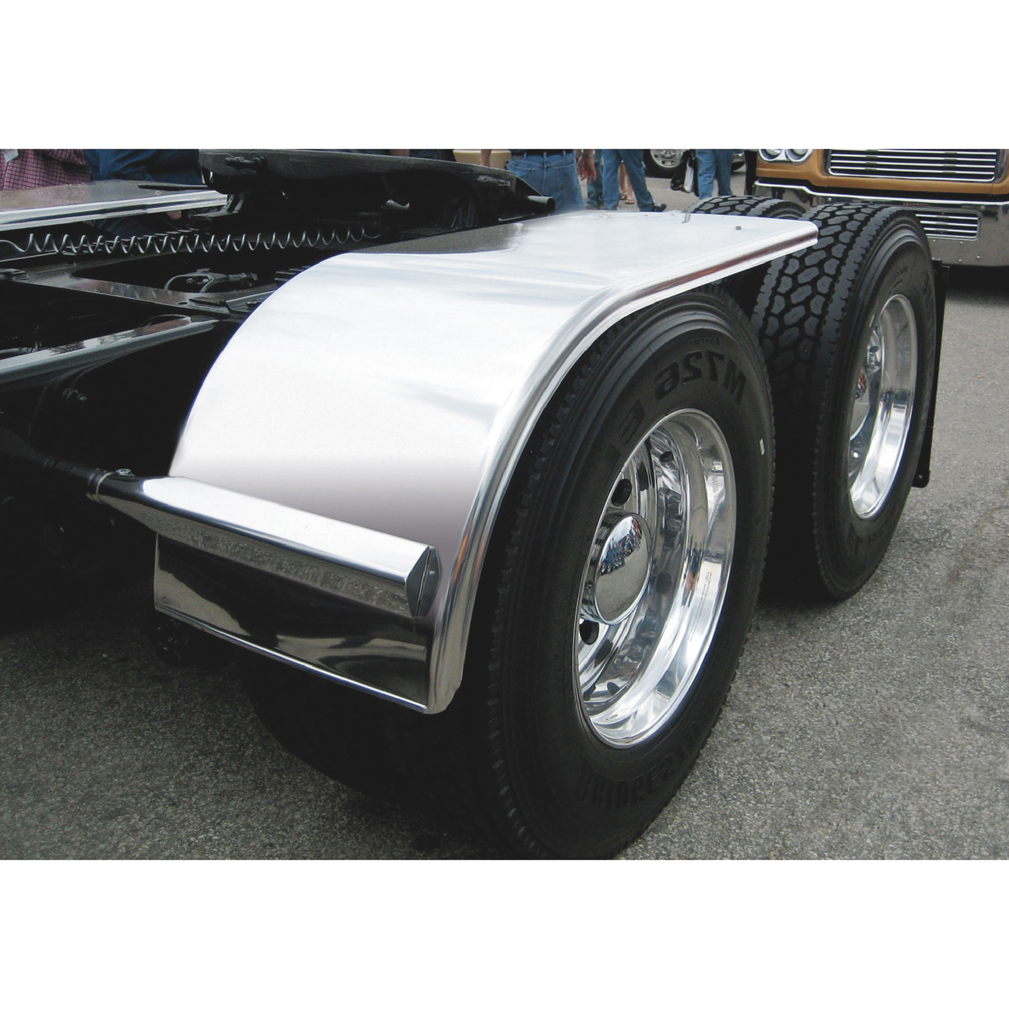 Trux Accessories Smooth Half Truck Fender, 66in.L, Model# TFEN-H13